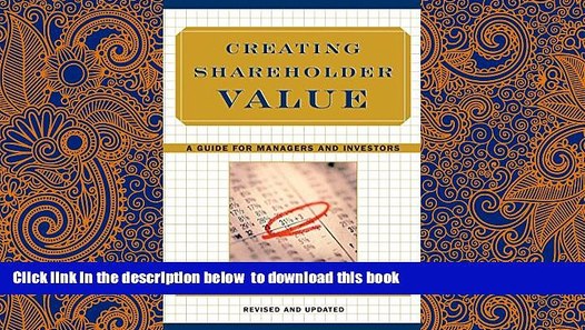 Corporate Valuation A Guide For Managers And Investors Pdf